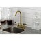 Kingston Brass KB8497FL Bar Faucet, Brushed Nickel/Polished Chrome KB8497FL - alternate 2